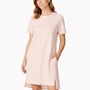Buffalo David Bitton Stripe T-Shirt Dress Women M NWT
